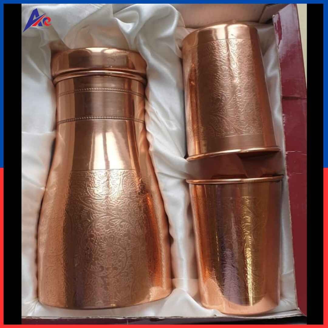 Copper drinkware