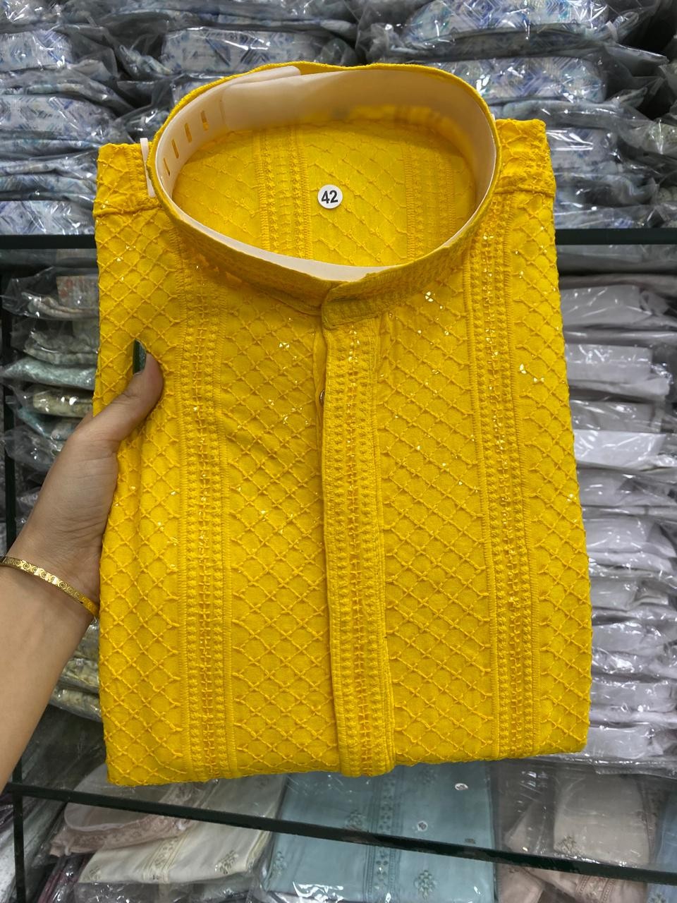 Men's traditional heavy kurta
