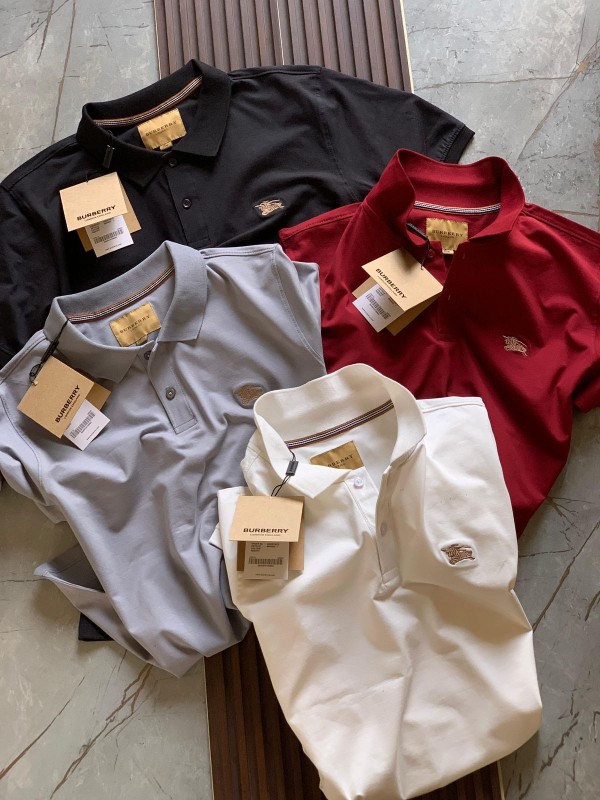 BURBERRY EXCLUSIVE COTTON LYCRA POLOS