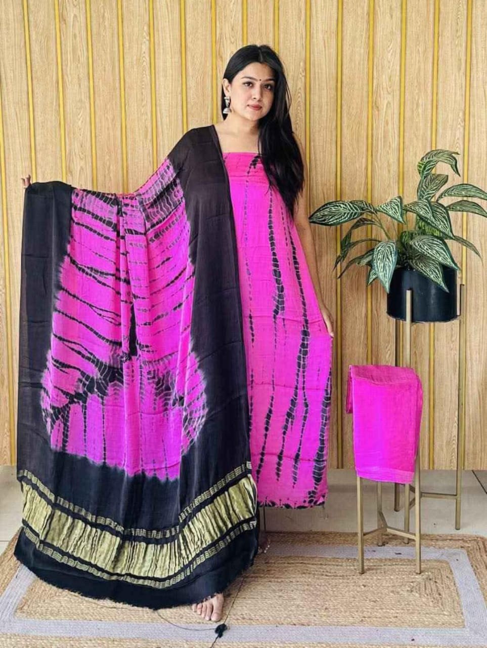 Beautifully Crafted Semi tusser bhagalpuri suits collection