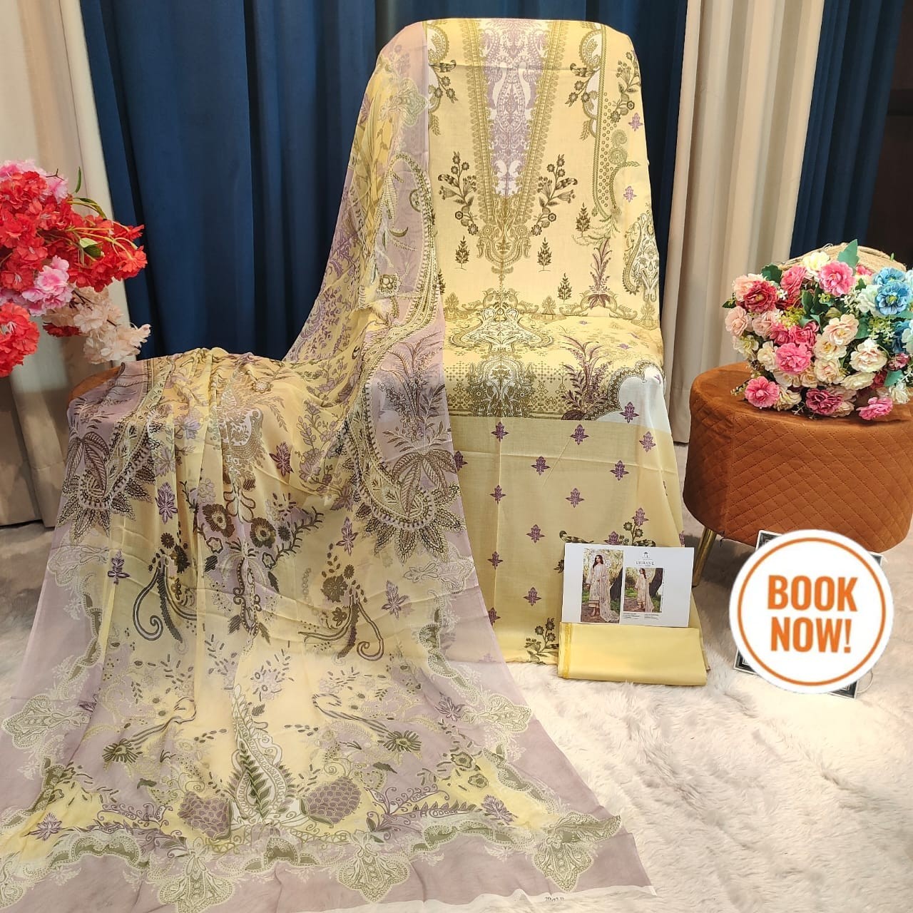 JADE URBANE LAWN CHIFFON DUPATTA